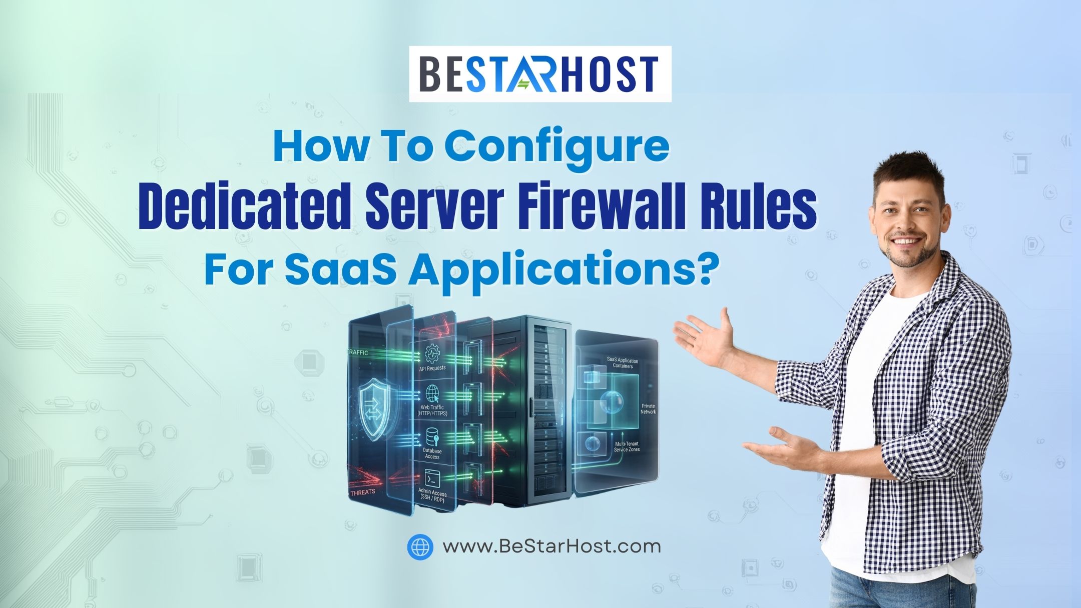 How to Configure Dedicated Server Firewall Rules for SaaS Applications?
