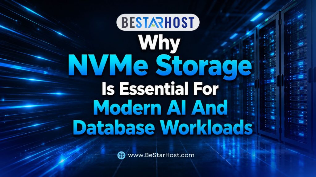 Why NVMe Storage Is Essential for Modern AI and Database Workloads