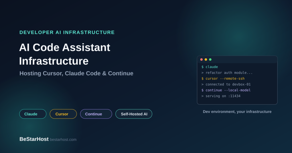 AI Code Assistant Infrastructure: Hosting Cursor, Claude Code & Continue