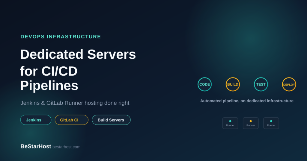 Dedicated Servers for CI/CD Pipelines